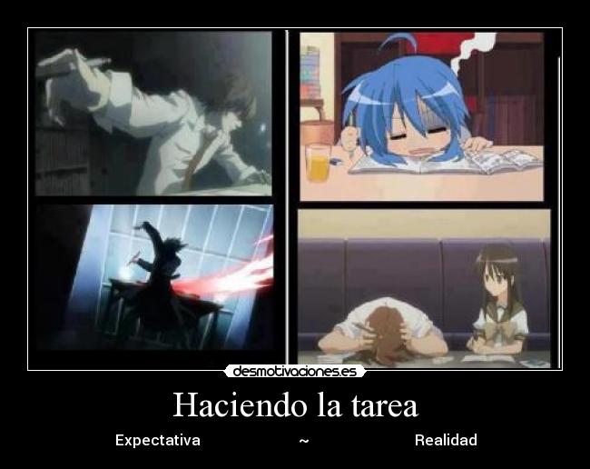 Haciendo la tarea - 