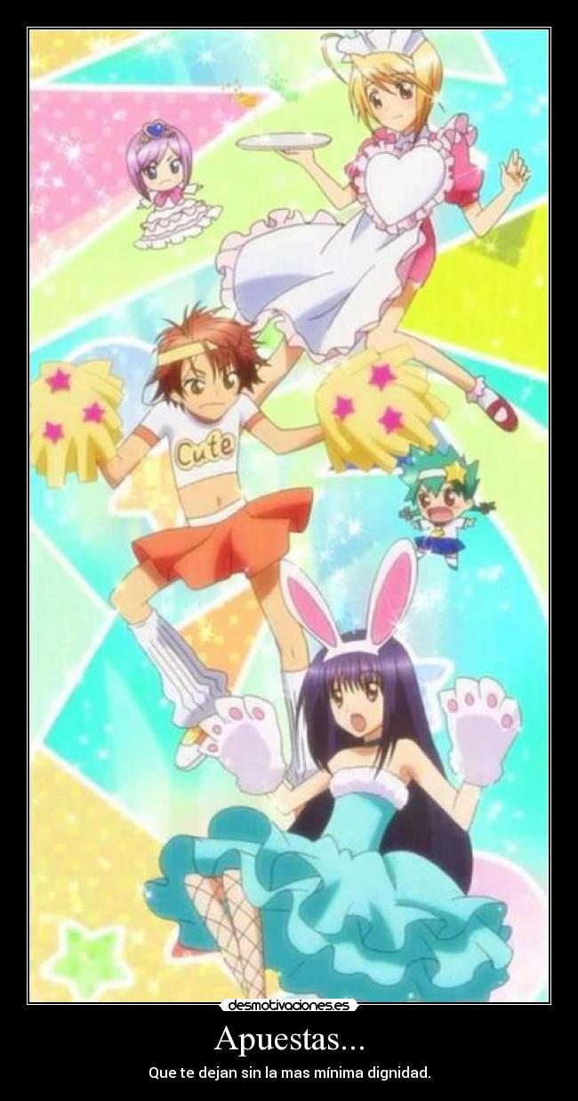 Apuestas... - Que te dejan sin la mas mínima dignidad.