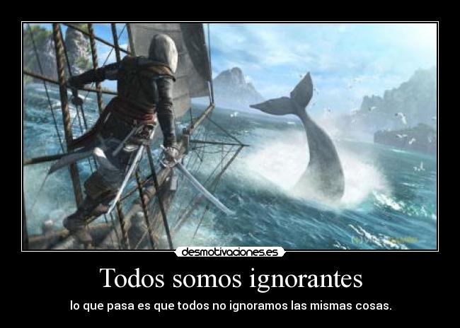 carteles desmotivaciones assassins creed black flag desmotivaciones
