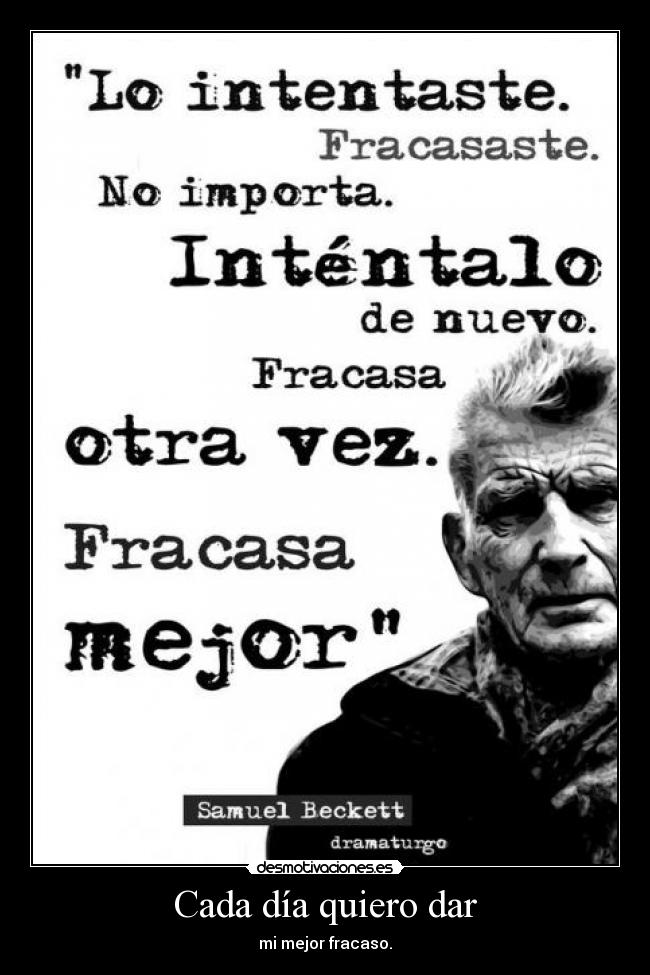 Cada día quiero dar - 