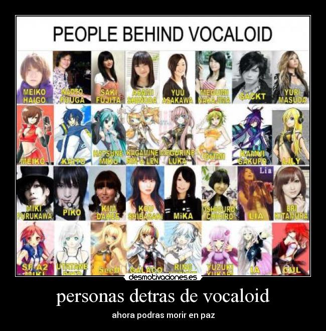personas detras de vocaloid -
