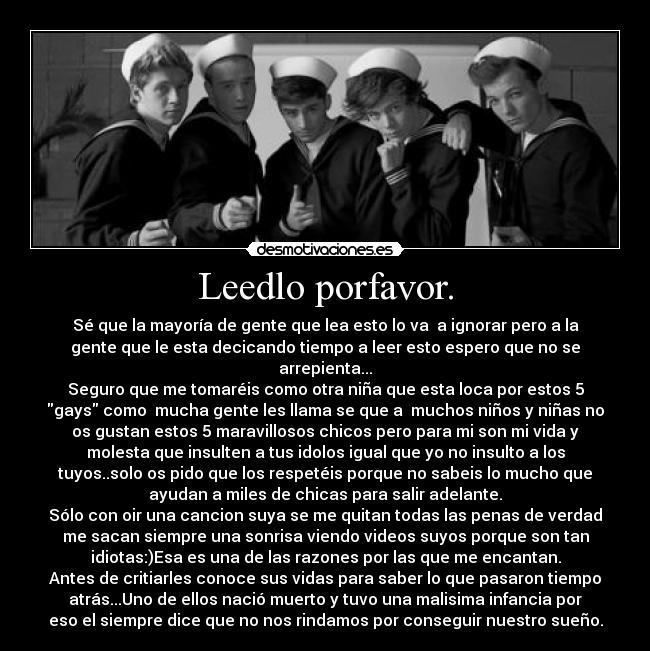 Leedlo porfavor. -