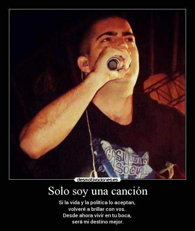 Solo soy una canción - 