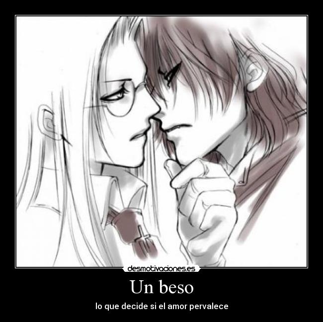 Un beso -