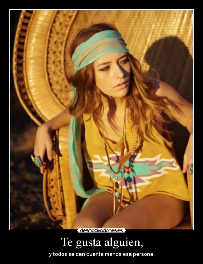 Te gusta alguien, - 