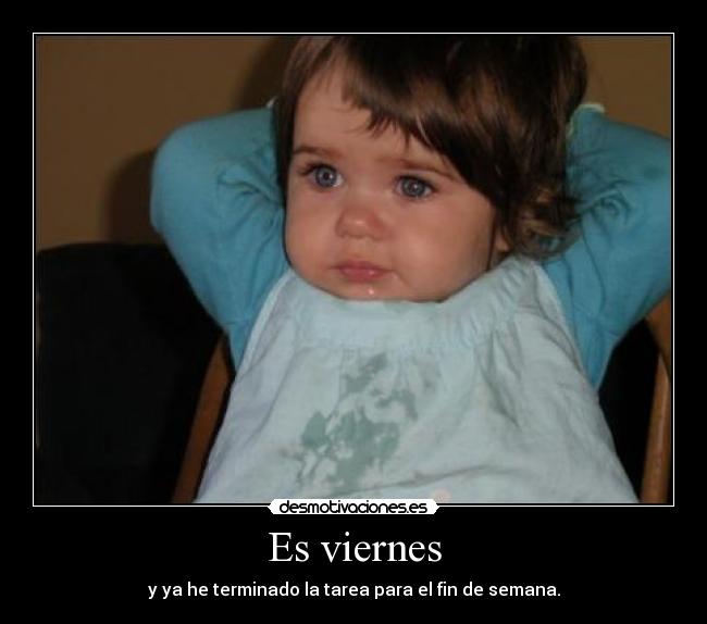 Es viernes -
