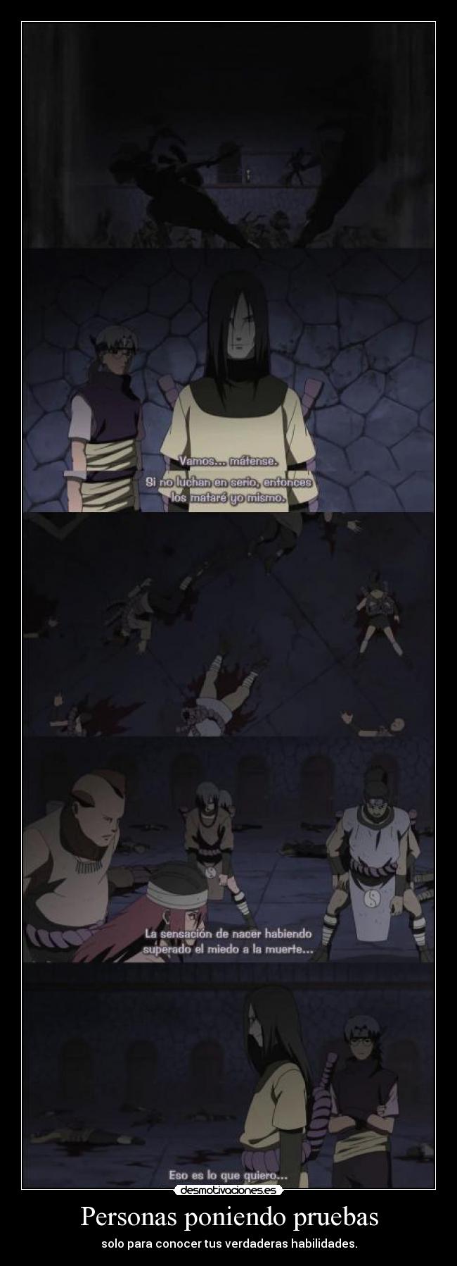 Personas poniendo pruebas - solo para conocer tus verdaderas habilidades.