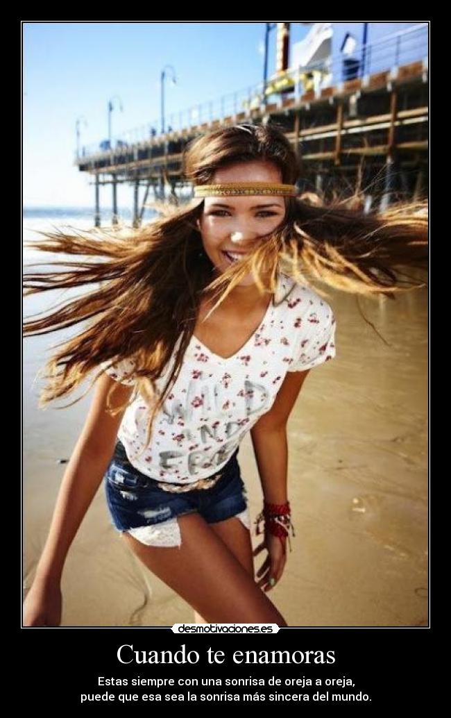 carteles amor amoroso enamorado sonrisa sonreir feliz desmotivaciones