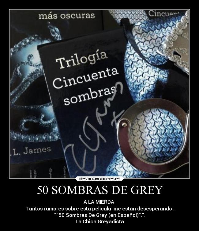 50 SOMBRAS DE GREY - 