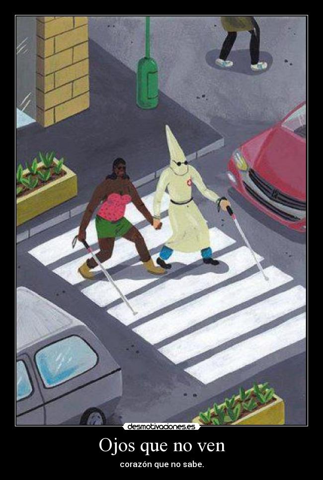 carteles ojos desmotivaciones