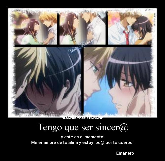 Tengo que ser sincer@ -