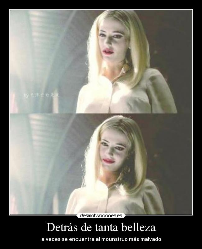 carteles encontrar monstruo belleza chicarubia angelique sombrastenebrosas desmotivaciones