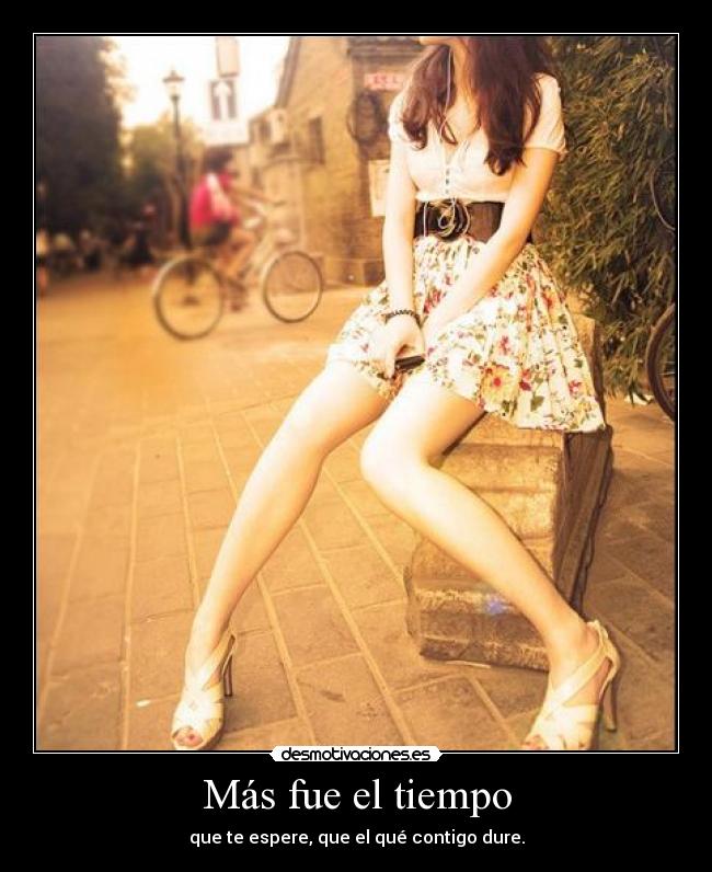 Más fue el tiempo - 