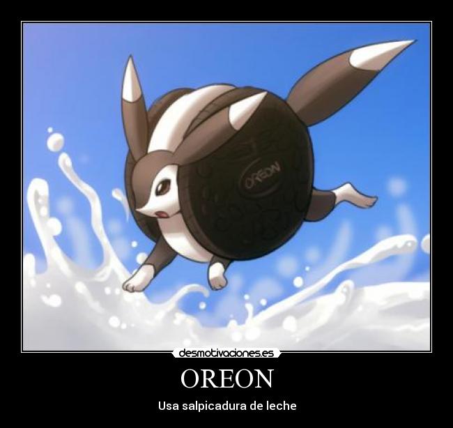 OREON - Usa salpicadura de leche