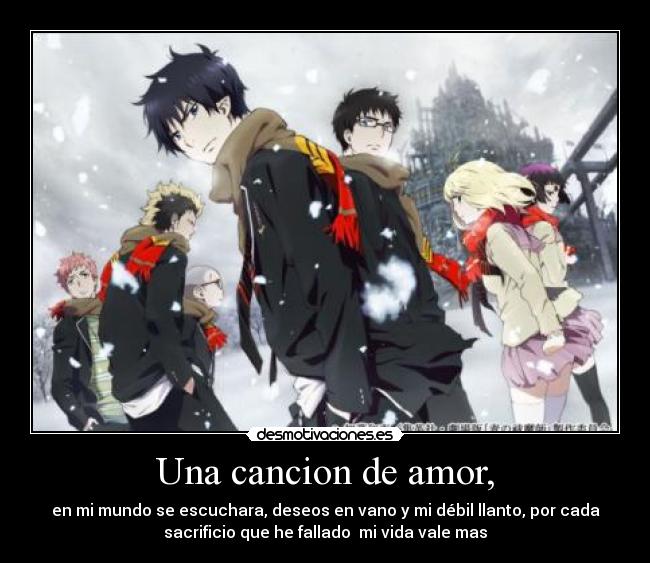 Una cancion de amor, -