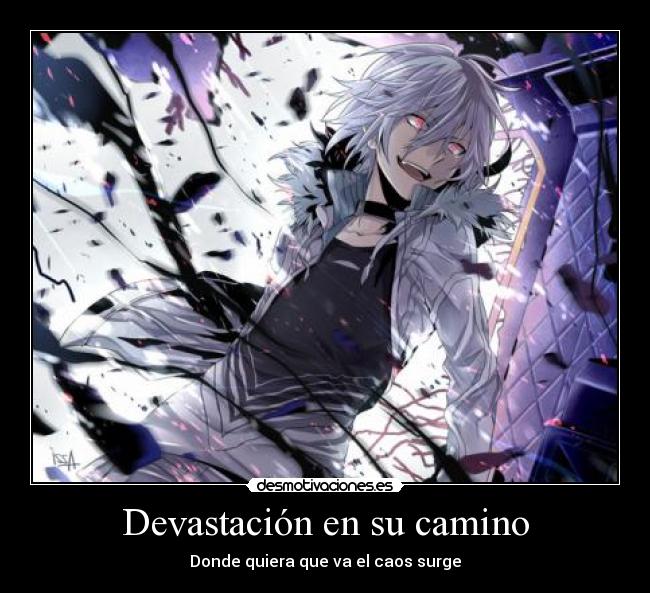 Devastación en su camino -