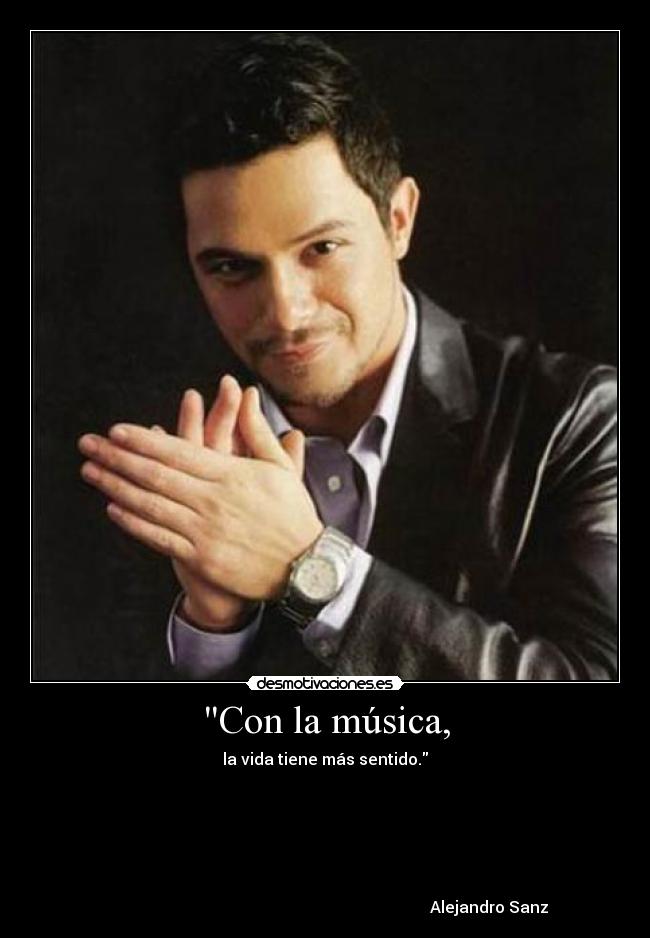 Con la música, - 