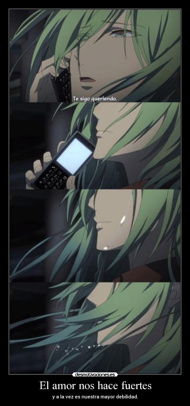 carteles amor raptorhunters nigatsu harukaze anime manga otaku amnesia amor poder fuerza debilidad sufrir llorar desmotivaciones