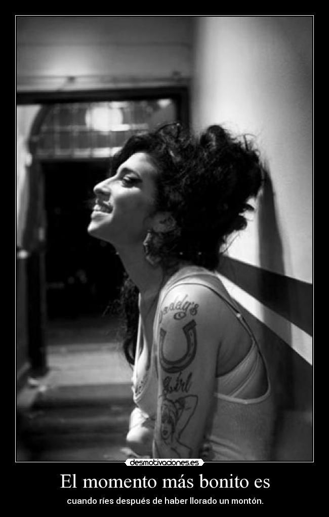 El momento más bonito es -