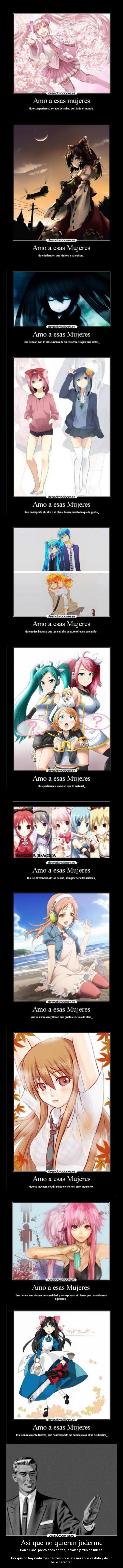 Así que no quieran joderme - 