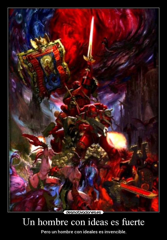 carteles ideas angeles sangrientos justicia ideas warhammer 40k desmotivaciones