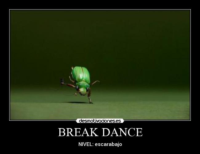 BREAK DANCE - NIVEL: escarabajo