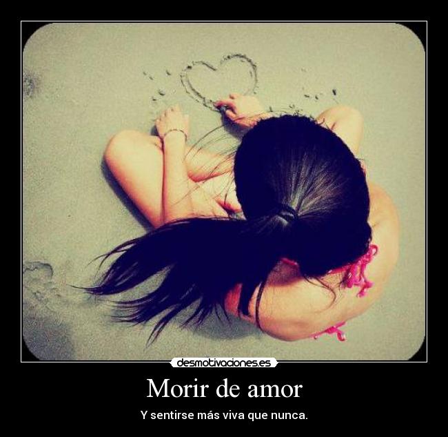 Morir de amor -