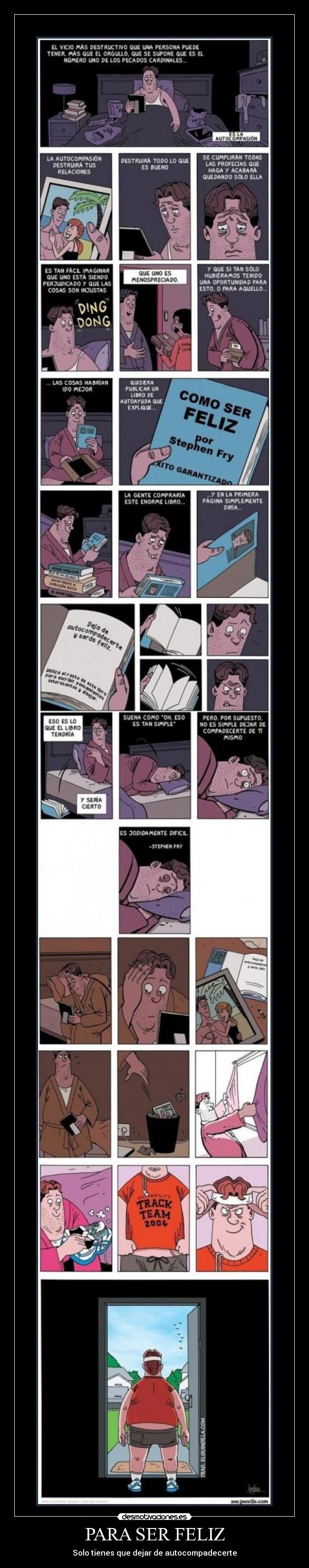PARA SER FELIZ - Solo tienes que dejar de autocompadecerte