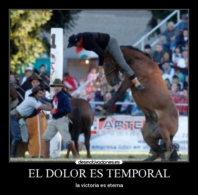EL DOLOR ES TEMPORAL - la victoria es eterna