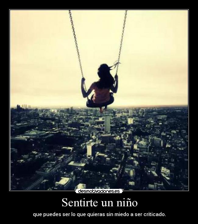 Sentirte un niño - 