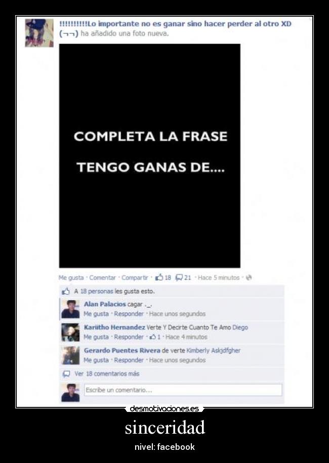 sinceridad - 