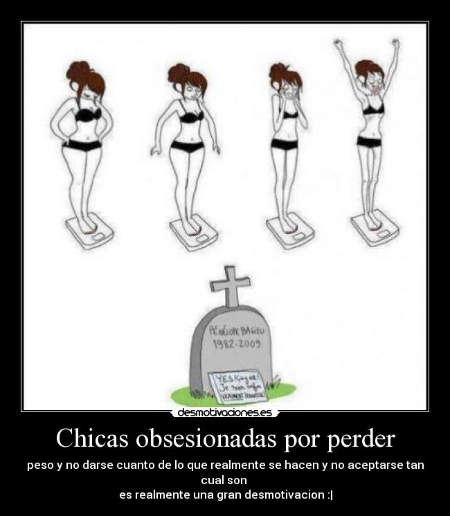 Chicas obsesionadas por perder -