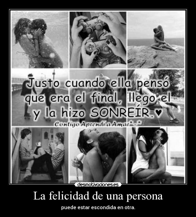 carteles felicidad amor desmotivaciones