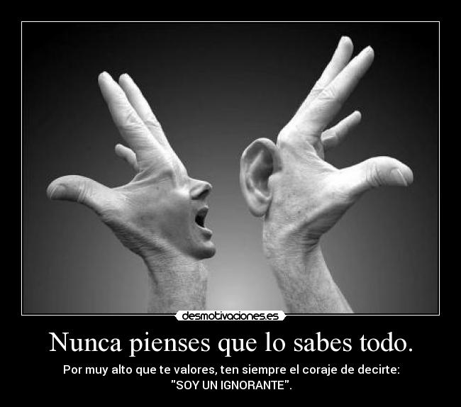 carteles ignorante desmotivaciones
