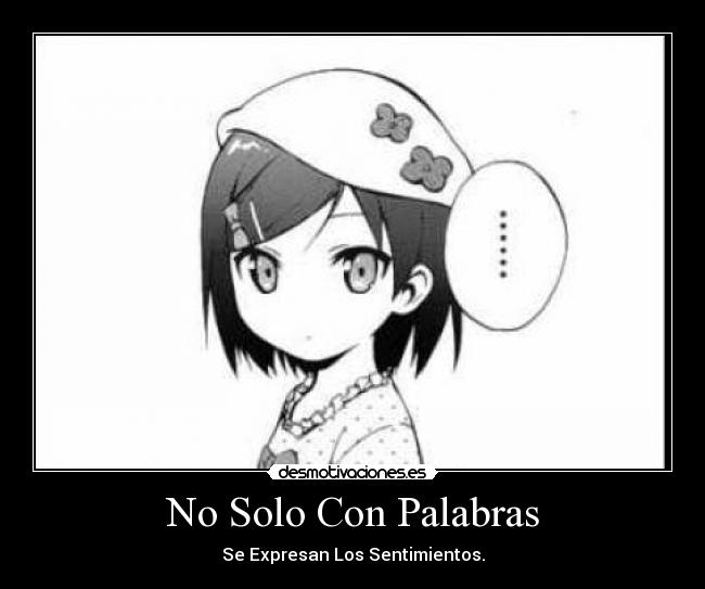 No Solo Con Palabras -