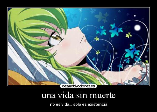 carteles vida muerte codegeass anime desmotivaciones