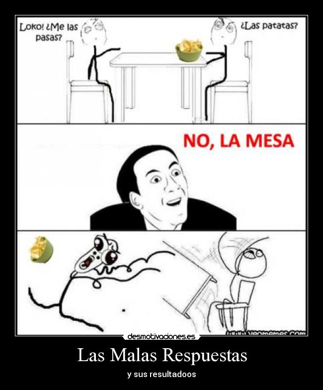 Las Malas Respuestas -