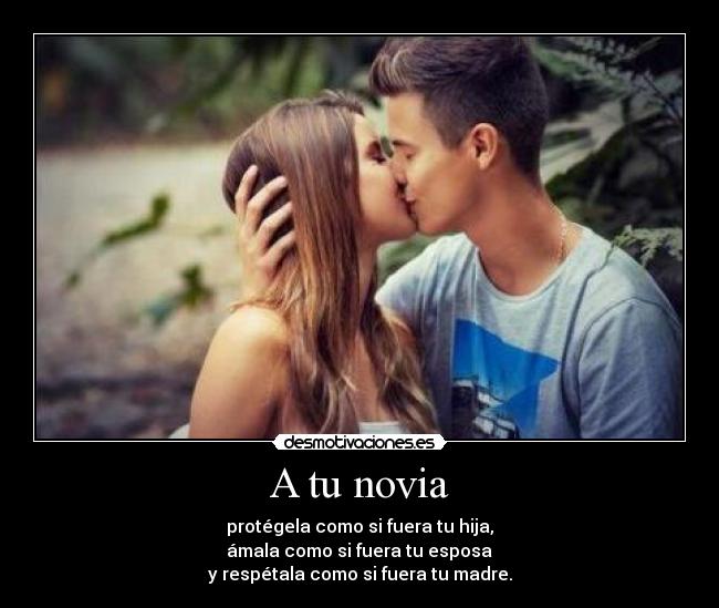 A tu novia -