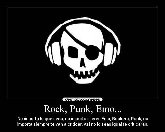 Rock, Punk, Emo... -