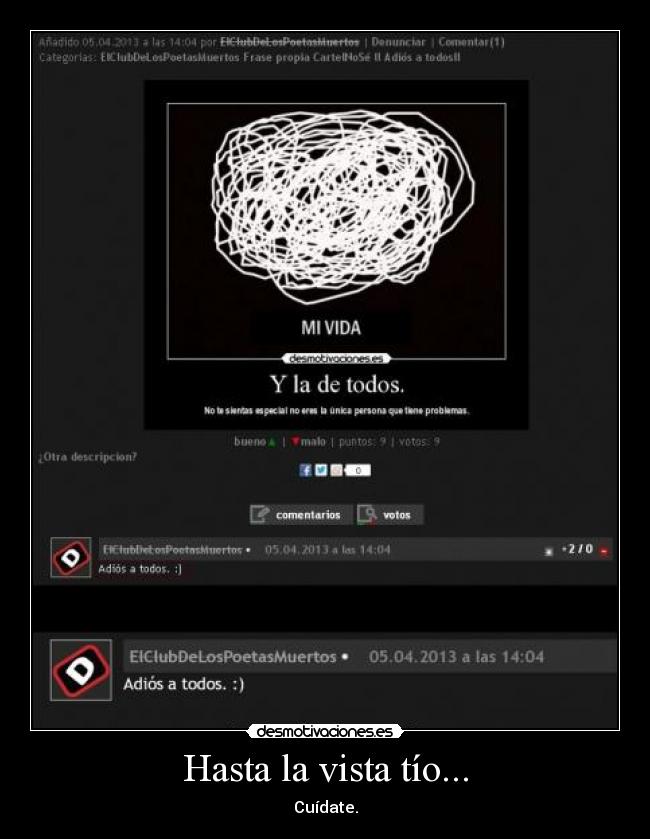 Hasta la vista tío... - 