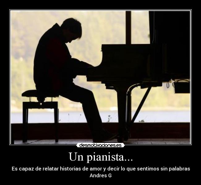 Un pianista... - 