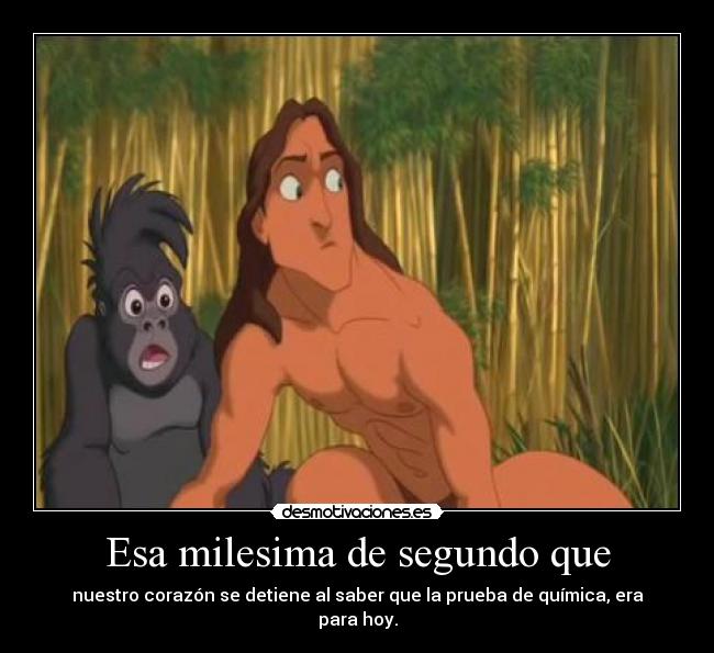 Esa milesima de segundo que -