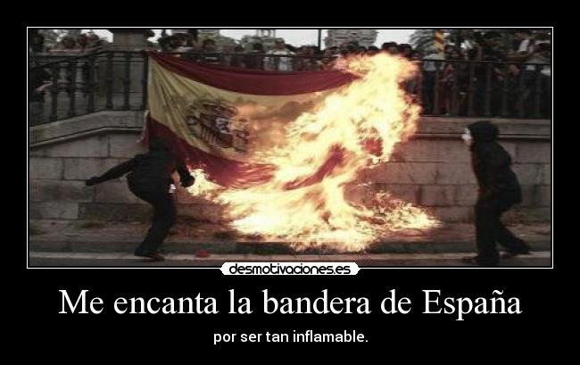 carteles espana fuck system spain quemar banderas ariadnap desmotivaciones