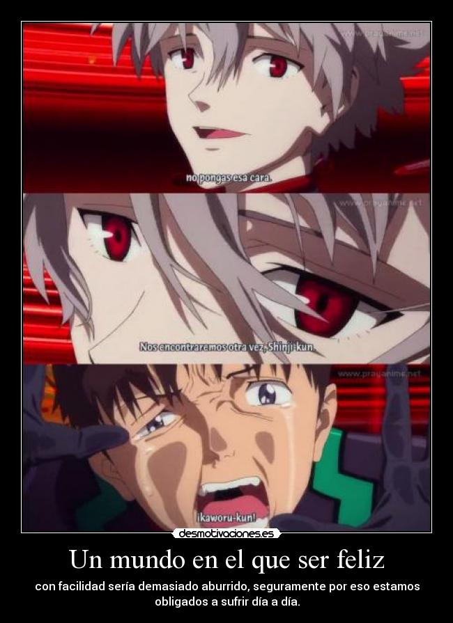 Un mundo en el que ser feliz -