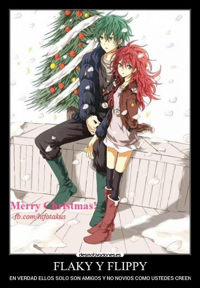 FLAKY Y FLIPPY - EN VERDAD ELLOS SOLO SON AMIGOS Y NO NOVIOS COMO USTEDES CREEN