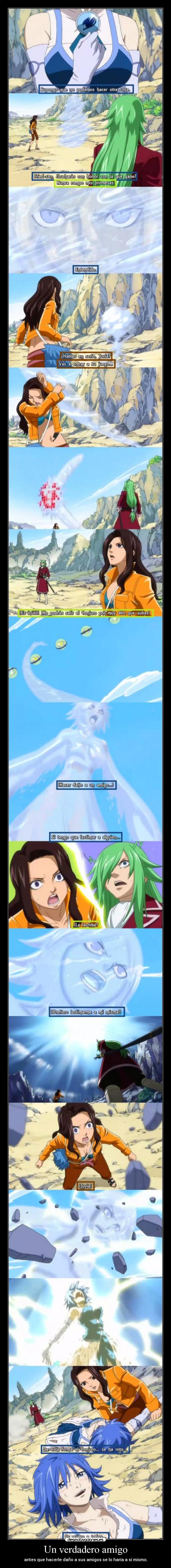 carteles raptorhunters nigatsu harukaze anime manga otaku fairy tail cana juvia amigos amistad gremio ayuda desmotivaciones