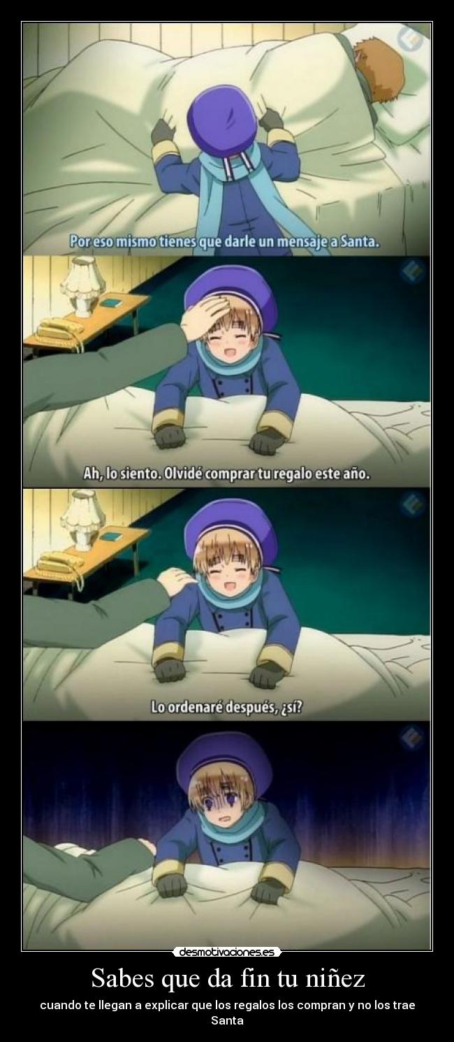 carteles navidad anime2 desmotivaciones