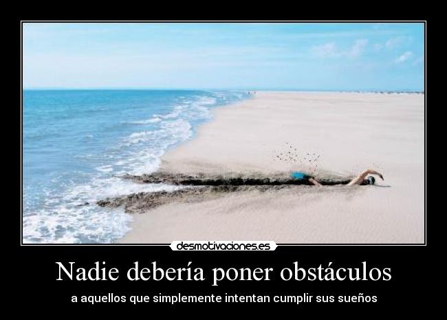 carteles obstaculos lolaso nos desmotivaciones