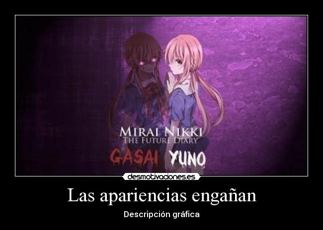 Las apariencias engañan - Descripción gráfica