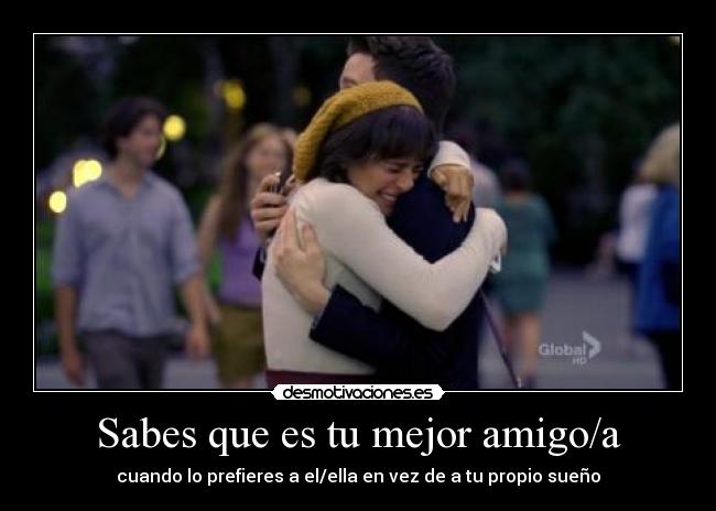 Sabes que es tu mejor amigo/a -